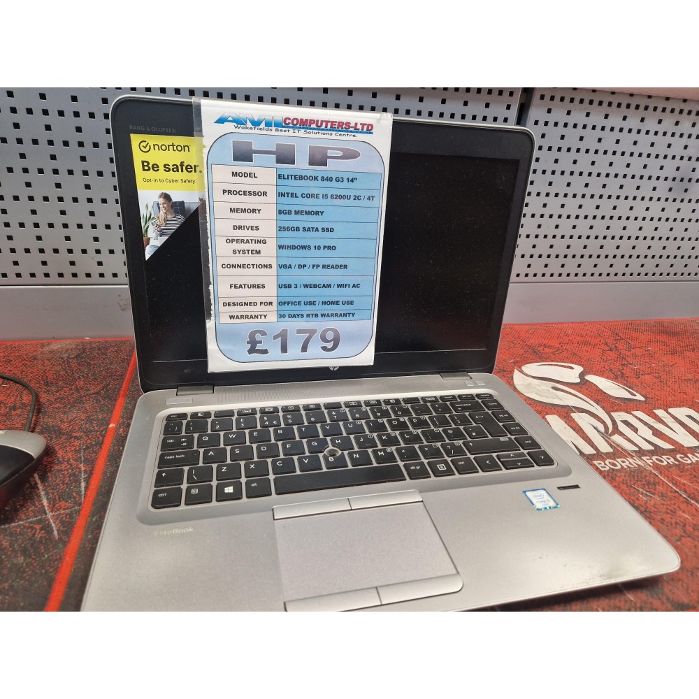 HP ELITEBOOK 840 G3 14"