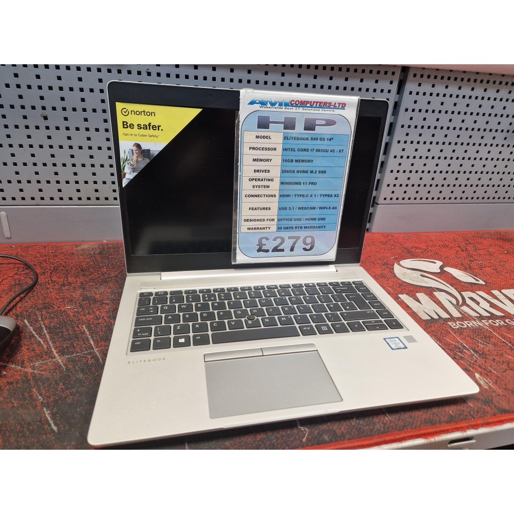 HP ELITEBOOK 840 G5 14"