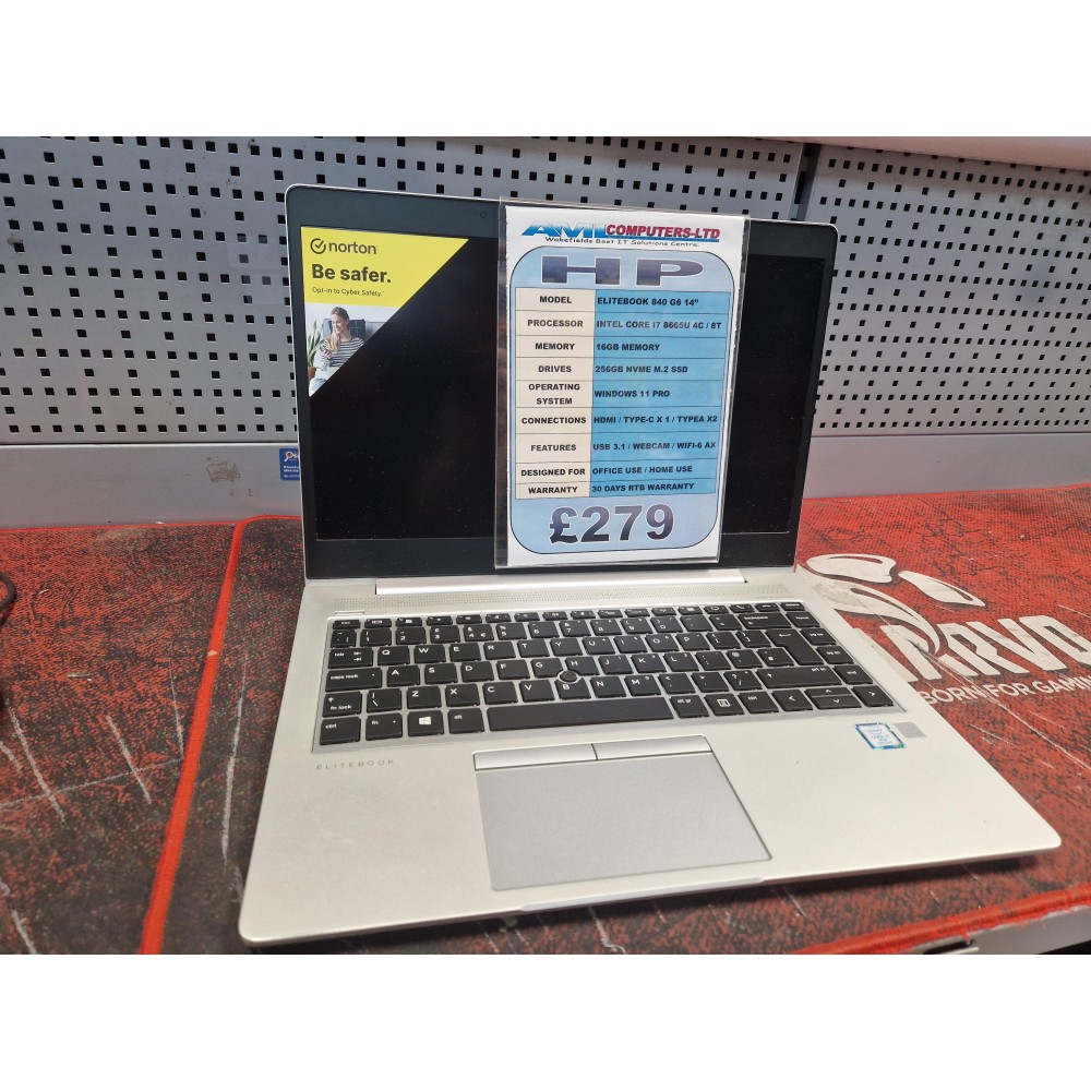 HP ELITEBOOK 840 G6 14"